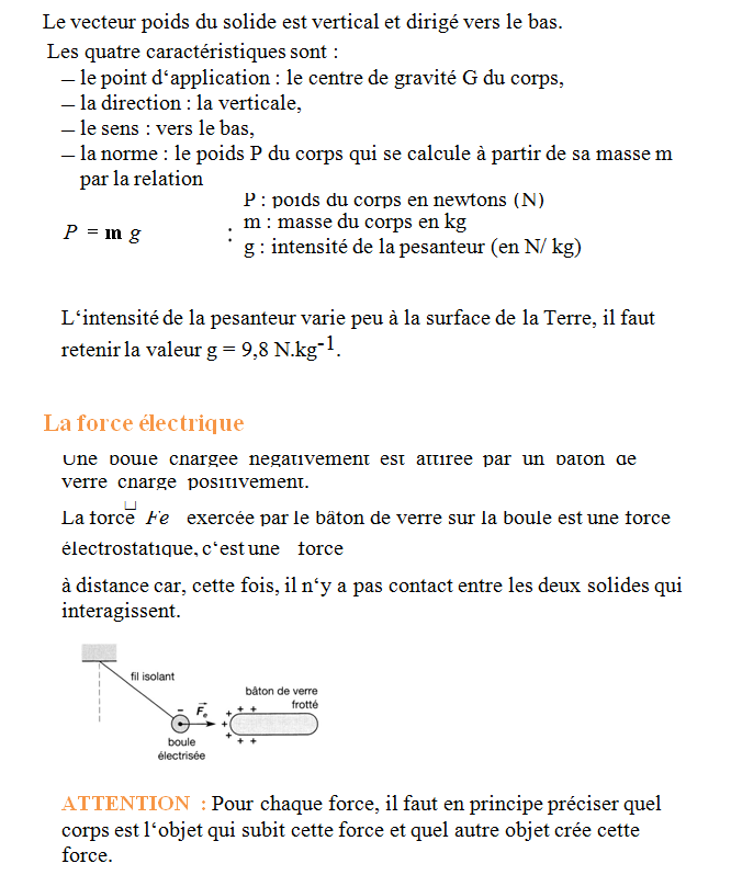 Forcer Le Passage En Seconde Générale FORCES – Senrevision / Cours de math/ français / Anglais / svt – pc